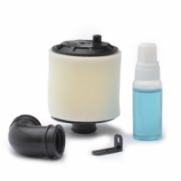 Filtre à air reconstructible complet NOIR – 1/8ème UNIVERSEL