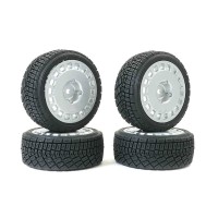 Roues Fastrax Rally Angle Silver 1/10e