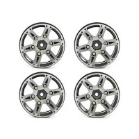 Jantes Fastrax Heavy Weight 1.9" Beadlock 6 bâtons 4pcs 1/10 Crawler
