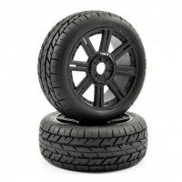 Roues Fastrax 8 Bâtons Noir EAGLE 1/8 Buggy