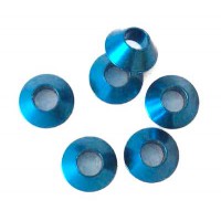 Rondelles conique 3mm alu 6 pièce 