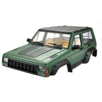 Carrosserie Rigide (Che)Rockee intérieur et extérieur 313m FASTRAX Verte 1/10e