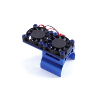 Fastrax Radiateurs alu blue + ventilateurs double pour moteur 540/550