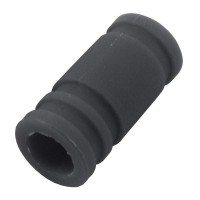 Raccord silicone noir échappement 1 pièce – 1/8ème