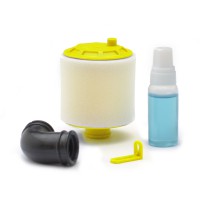 Filtre à air reconstructible complet Jaune – 1/8ème UNIVERSEL