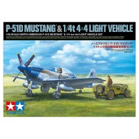 1/48e Tamiya P-51D Mustang + 1/4ton Light V.