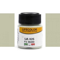 Pot de peinture acrylique LifeColor Gris Mouette Clair UA025 22ml