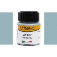 Pot de peinture acrylique LifeColor Gris Fantome Foncé UA027 22ml
