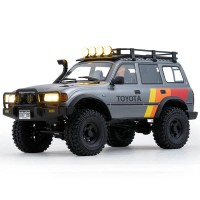FMS 1/10e Toyota Land cruiser 80 FCX10 scaler ARTR kit (RS version) Gris