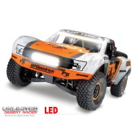 Traxxas UDR Unlimited Desert Racer 4X4 VXL LED TSM 1/7e FOX - Prêt à rouler