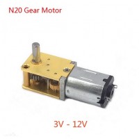Moteur réducté simple arbre FAST 3 à 12v - 17 à 68 tr/mn