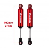 Amortisseurs alu rouges à ressorts internes 100mm Crawler