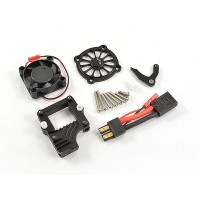 Radiateur aluminium, ventilateur et interrupteur déporté - TRX-4
