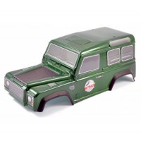 Carrosserie verte peinte et décorée FTX Outback