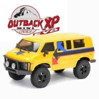 FTX Outback Mini XP Evo Van Trail Jaune 1/18e - Prêt à rouler