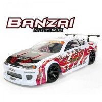 FTX Banzai Nitro On Road Street Car Thermique 1/10e Blanche