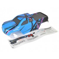 Carrosserie bleu monster Ftx Tracer 1/16e