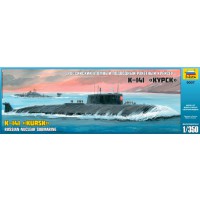 1/350e Zvezda Sous-marin nucléaire Russe K-141 Kursk