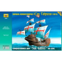 1/100e Zvezda Bateau de Conquistadores San Gabriel