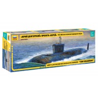 1/350e Zvezda Sous-marin nucléaire Russe Yuri Dolgorukiy