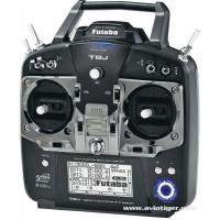 Futaba T8J + R2008SB, accu et chargeur