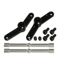 CNC Stablizer Control Set (Black anodized ) 12 degrees  - GAUI X5