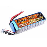 Accu LiPo GENS ACE 4000mAh 4S 14.8V 25C Dean/Tplug