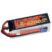 Accu LiPo GENS ACE 6200mAh 6S 22.2V 25C EC5