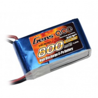Accu LiPo GENS ACE 800mAh 3S 11.1V 25C JST-BEC