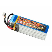 Accu LiPo GENS ACE 5500mAh 6S 22.2V 45C EC5