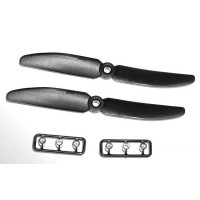 Hélices GEMFAN noir – 5x4" horaire R (2 pcs)