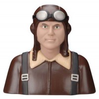 Buste de pilote allemand taille ¼ème