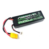 Accu LiPo Absima Greenhorn 7000mAh 2S 7.4V 50C XT90 HardCase