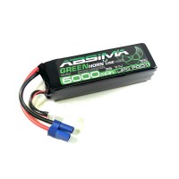 Accu LiPo Absima Greenhorn 6000mAh 3S 11.1V 50C EC5 SoftCase