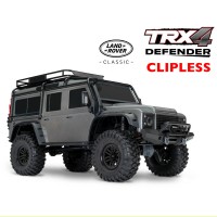 Traxxas TRX-4 Land Rover Defender 4WD Clipless 1/10e Gris