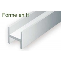 286-Evergreen 3 Profilés en "H" L.4,77x355mm
