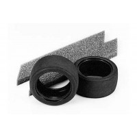 Pneus Slick Racing 30mm (2 pcs) avec insert 1/10 Tamiya