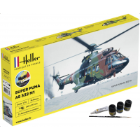 1/72e Heller STARTER KIT Super Puma AS 332 M1