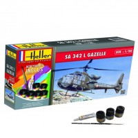 1/50e Heller STARTER KIT SA 342 Gazelle