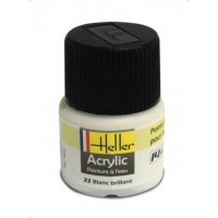 Peinture acrylique Heller Blanc brillant 022