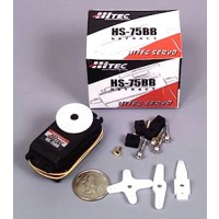 Servo Hitec HS-75BB train rentrant /8.2KG.CM/0.34s/nylon
