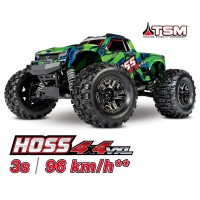 Traxxas HOSS 4X4 VXL Brushless TSM 1/10e Vert