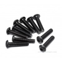 Vis btr tête bombée 3x14mm (10)