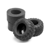 PNEUS GT2 COMPOUND D (2.2 pouces/109x57mm/2p)