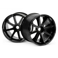 Jantes HPI BLAST NOIRES (paire) , Savage , E-revo , E-maxx