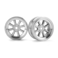 Jantes serie MX60 8 spoke chrome mat (3mm deport) - Cup racer