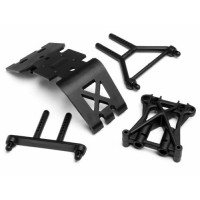 Support d'amortisseurs , de coque et skid - E SAVAGE SPORT/QUAD