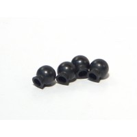 ROTULE 6.8x7.3x3mm (NOIR/4pcs) - SAVAGE