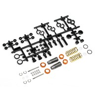 JEU AMORTISSEUR ALU FILETES (42-55mm/10mm/2p.) - CUP RACER 1/10