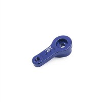 Palonnier de direction court 17mm en alu 25T Bleu alu